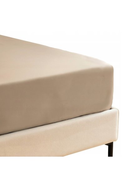 Nitki Cearceaf de pat, Spod Igly i Nitki, 120x200cm, ciemnbroz, 100% fibra de...