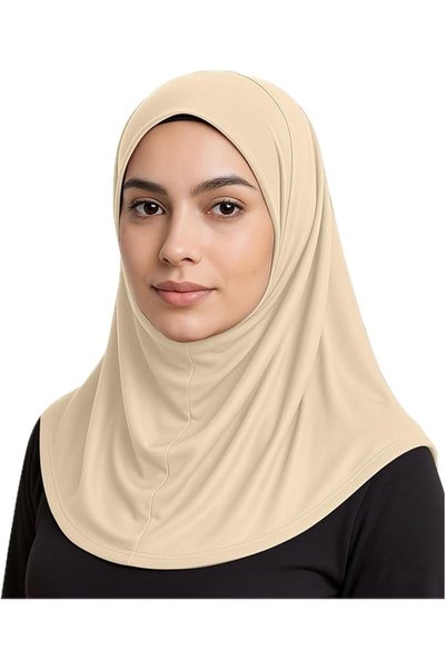 GENERAL Rafroviq Breathable Full Cover Adjustable Stretchy Hijab for Muslim W...
