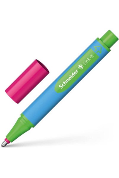SCHNEIDER ΣΤΥΛΟΣ ΜΠΑΛΑΣ 154509 SLIDER LINK-IT ΡΟΖ