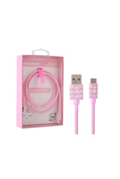 ITOTAL I-Total Καλώδιο Φόρτισης XL2726 Μονόκερος USB-USB C