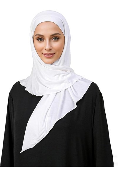 GENERAL RVROVIC Women Muslim Hijab Adjustable Stretchy Turban Full Cover Brea...
