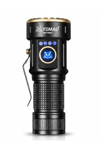 MİKİ Lanterna YEMAO YM F883X 3000 lm Afișaj Digital Zoom Telescopic Magnet