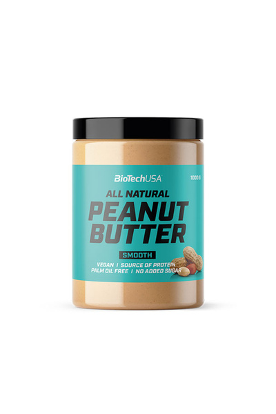 BiotechUSA BIOTECH USA Unt de Arahide Fin - Unt de Arahide Cremos, 1 kg