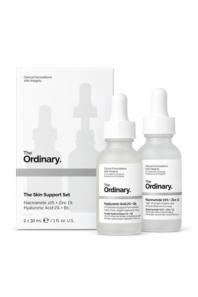 The Ordinary مجموعة دعم البشرة نياسيناميد 10% و زنك 1% 30 مل × 2 حبة