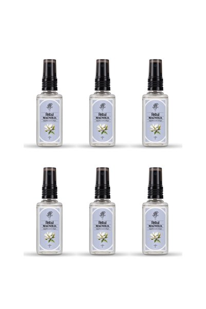 Rebul Magnolia Kolonya Pet Şişe Sprey 50 Ml 6 Lı Set