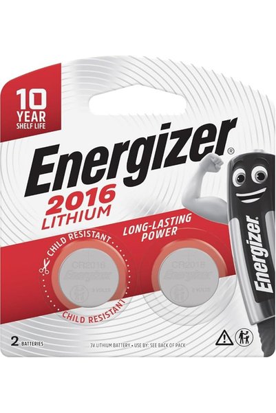 Energizer BATTERY COIN LITHIUM 2016 BP2