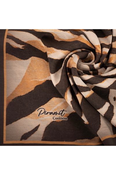 PİRAMİT Spring Viscon Eşarp | Zebra
