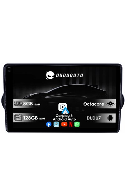 DUDU Ειδικό σύστημα πλοήγησης Fiat TIPO, Egea 2015-2018 DUDU3, 4GB RAM 64GB R...