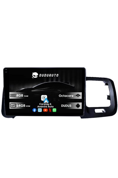 DUDU Ειδικό σύστημα πλοήγησης Volvo S60 V60 2011-2020, DUDU3, 4GB RAM 64GB RO...