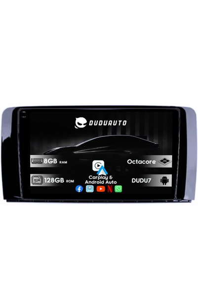 DUDU Ειδικό σύστημα πλοήγησης Mercedes R Class W251 2005-2017 DUDU3, 4GB RAM,...