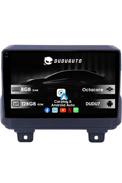 DUDU Ειδικό σύστημα πλοήγησης για Jeep Wrangler 2018-2019, DUDU3, 4GB RAM 64G...