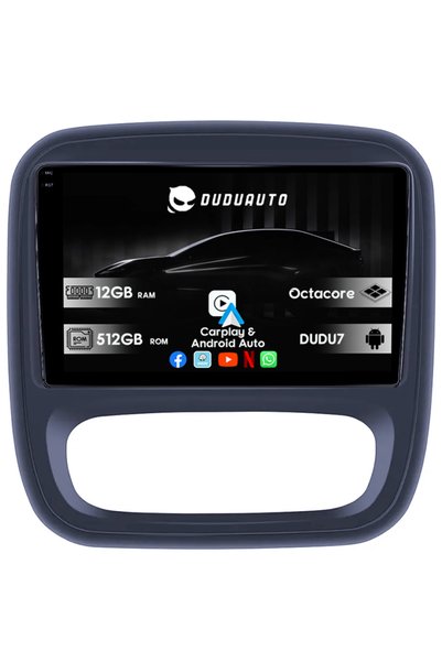 DUDU Ειδικό σύστημα πλοήγησης για Opel Vivaro B 2014-2018, DUDU3, 4GB RAM 64G...