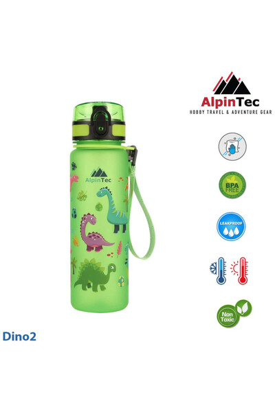 ALPINPRO AlpinTec 500ml C-500VG-DIN Μπουκάλι Νερού Πράσινο Vitality Green