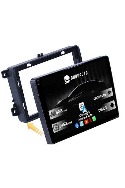Universal Dedicated navigation VW Golf 5 2004-2010 DUDU3, 4GB RAM 64GB ROM, O...