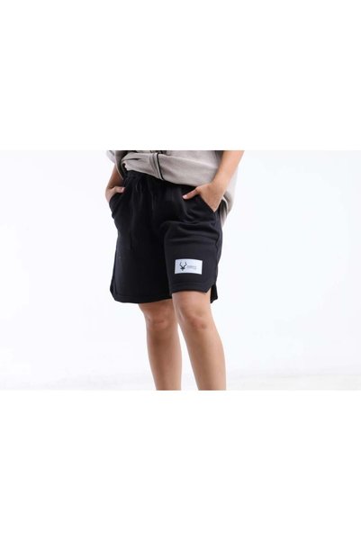 Adax Oversize Shorts — Black