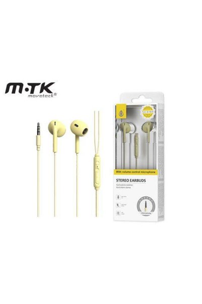 MTK 463.716406 ΑΚΟΥΣΤΙΚΑ ΜΕ ΜΙΚΡΟΦΩΝΟ 1,2μ ΣΤΕΡΕΟΦΩΝΙΚΑ NC3189 ΚΙΤΡΙΝΑ