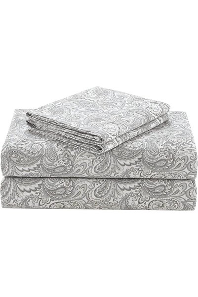 Comfort Spaces ملاءات سرير قطنية 100٪ مقاس توين إكس إل، قابلة للتنفس، ملاءات ...