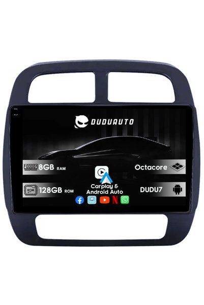 DUDU Dedicated navigation Renault K-ZE 2015-2019, DUDU3, 4GB RAM 64GB ROM, Oc...