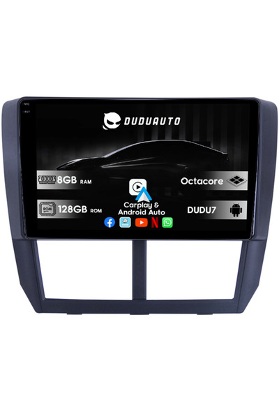 Universal Ειδικό σύστημα πλοήγησης Subaru Forester 3 2007-2013, DUDU3, 4GB RA...