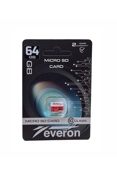 Everon 64Gb Micro Sd Memory Card Class 10 Microsdhc Uhs-I