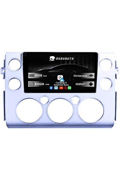 DUDU Ειδικό σύστημα πλοήγησης Toyota FJ Cruiser J15 2006-2020, DUDU3, 4GB RAM...