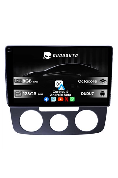 DUDU Ειδικό σύστημα πλοήγησης Volkswagen Bora 2008-2012 DUDU3, 4GB RAM 64GB R...