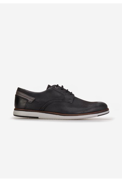 B T Shoes Pietro men's black casual shoes