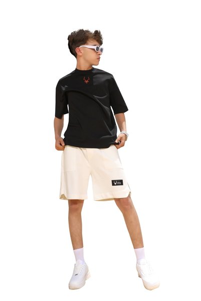 Adax Red Strike T-Shirt - Black