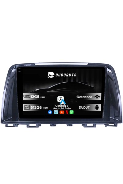 DUDU Специализиран навигационен систем за Mazda 6 III 2012-2017, DUDU3, 4GB R...
