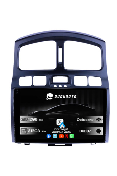 Universal Ειδικό σύστημα πλοήγησης Hyundai Santa Fe 2000-2012, DUDU3, 4GB RAM...