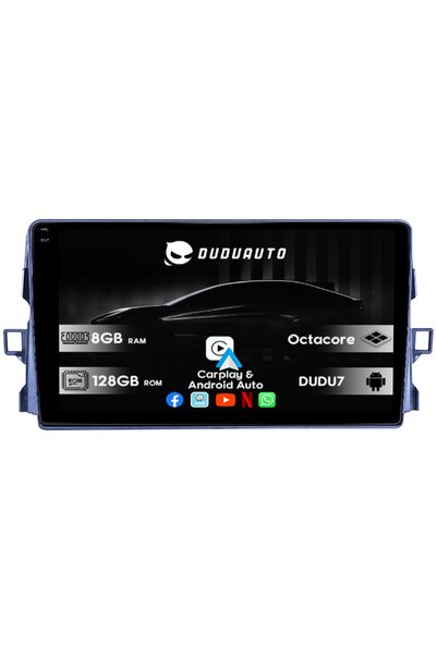 DUDU Ειδικό σύστημα πλοήγησης για Toyota Auris 2006-2011, DUDU3, 4GB RAM 64GB...