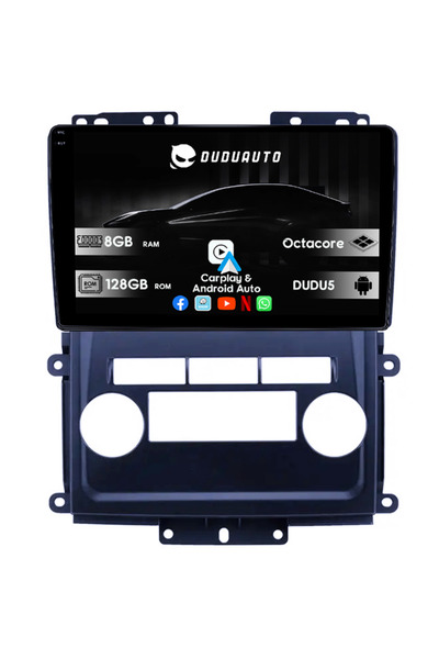 DUDU Ειδικό σύστημα πλοήγησης για Nissan Frontier 2009-2012, DUDU3, 4GB RAM 6...