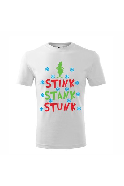Malfini Tricou personalizat, Grinch # 24, Bumbac 100%, Alb, Barbat, Marime L