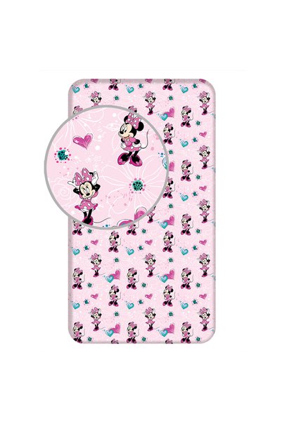 Jerry Fabrics Disney Minnie folie de cauciuc flori 90x200cm
