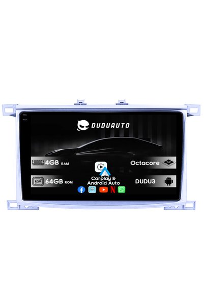 Universal Dedicated navigation Toyota Land Cruiser 2005, DUDU3, 4GB RAM 64GB ...