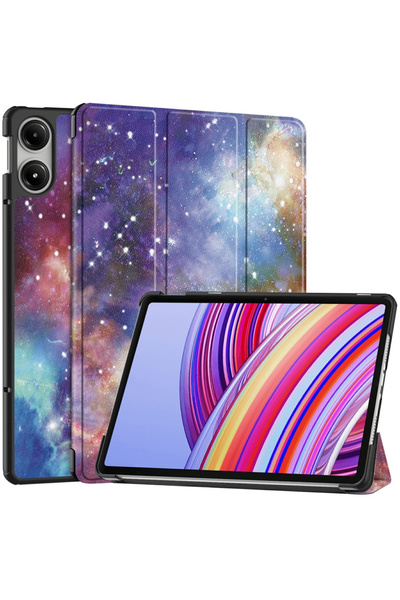 XGSM Husă pentru Xiaomi Redmi Pad Pro / Xiaomi Poco Pad, Smartcase, Galaxy