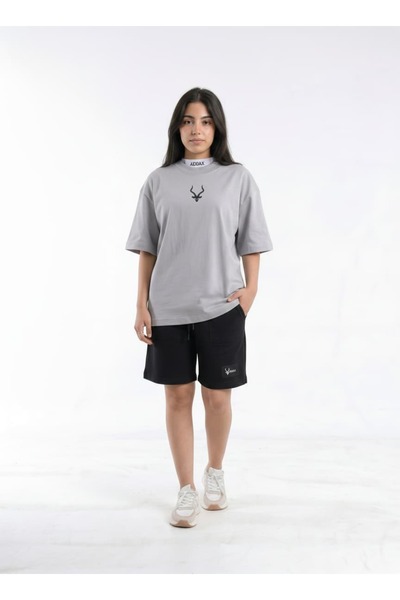 Adax Fun Energy T-Shirt - Light Gray