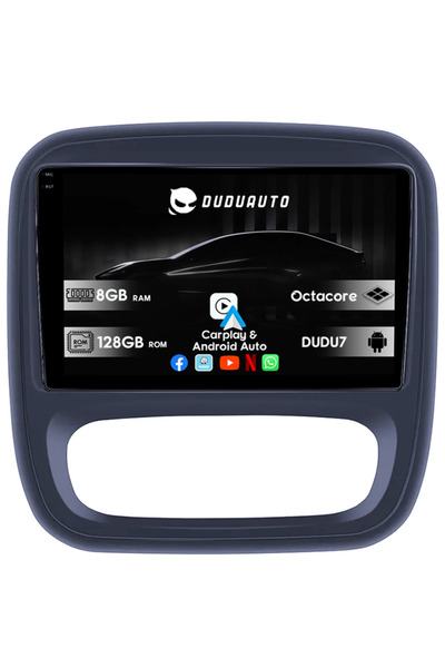DUDU Ειδικό σύστημα πλοήγησης για Opel Vivaro B 2014-2018, DUDU3, 4GB RAM 64G...