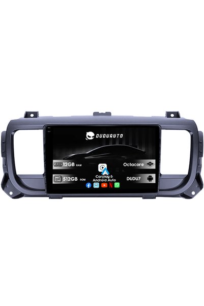 DUDU Ειδικό σύστημα πλοήγησης Citroen Jumpy 2016-2021 DUDU3, 4GB RAM 64GB ROM...