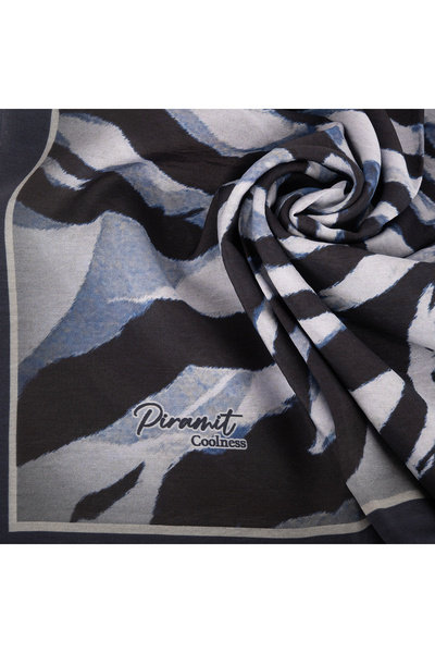 PİRAMİT Spring Viscon Eşarp | Zebra