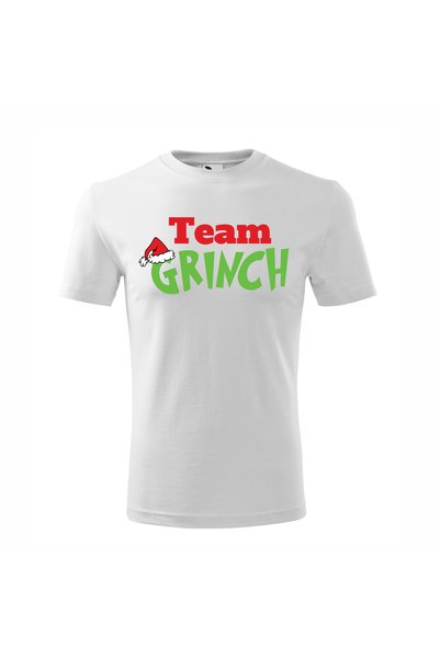Malfini Tricou personalizat, Grinch # 29, Bumbac 100%, Alb, Barbat, Marime L