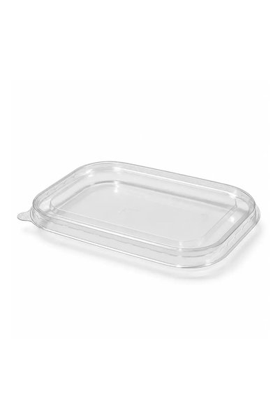 OEM Caserolă rectangulară kraft 26 /32 oz - 750 ml /1000 ml – CAPAC PET CASER...