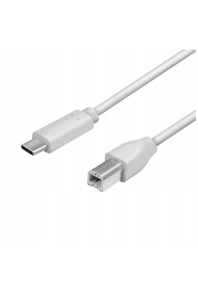 LogiLink Usb-c cable usb-b usb 2.0 hd logilink printer, white, 2 m