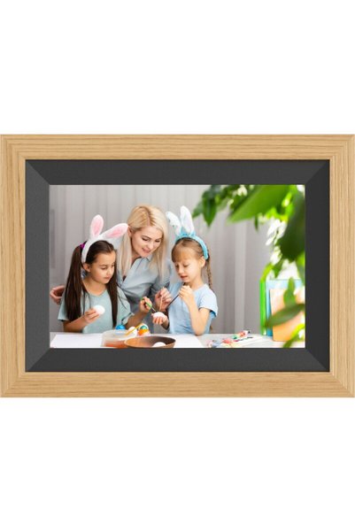 Braun Фоторамка DigiFrame 10B WiFi Бук, 10.1 инча, 16:10, LED, Черен-бук