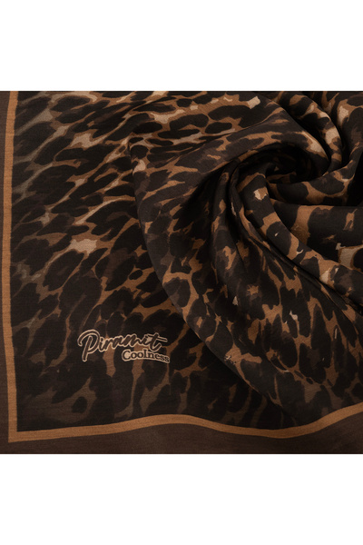 PİRAMİT Spring Viscon Eşarp | Mini Leopar