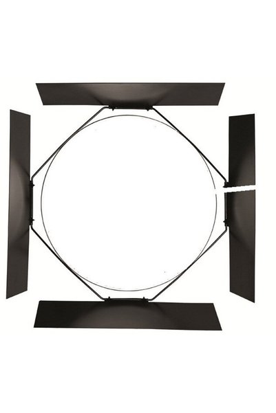 Visico Kit RF-405C Beauty Dish Bowens 40.5cm (Gri/Alb) + Barndoor BD-405 pent...