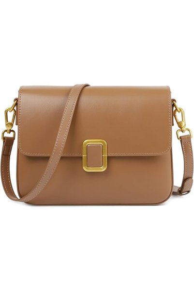 GENERAL Genuine Leather Crossbody Shoulder Handbag Purses Bags for Women