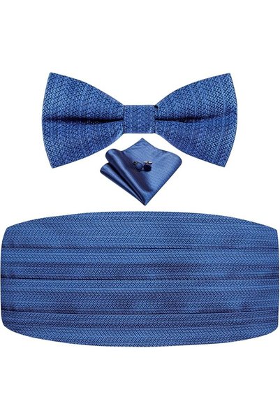 Dubulle Mens Paisely Silk Tie for Men Necktie and Pocket Square Set