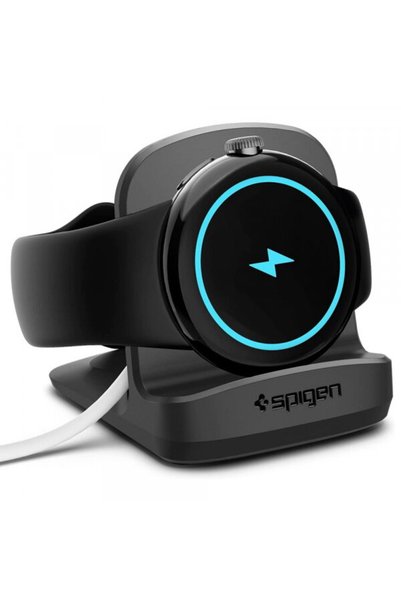 Spigen Suport S354 pentru Incarcator Wireless Google Pixel Watch, Negru AMP05796