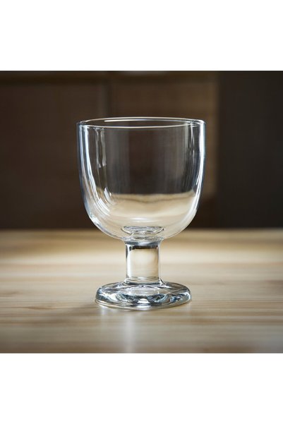 IKEA FRUKTDUVA Goblet - clear glass 27 cl